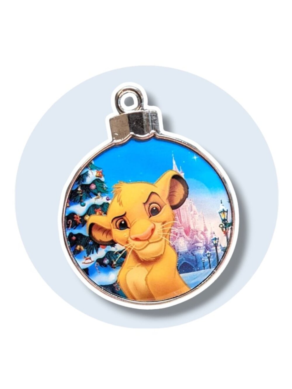 Lion King Disney Pin: Simba Paris Christmas Advent Bauble